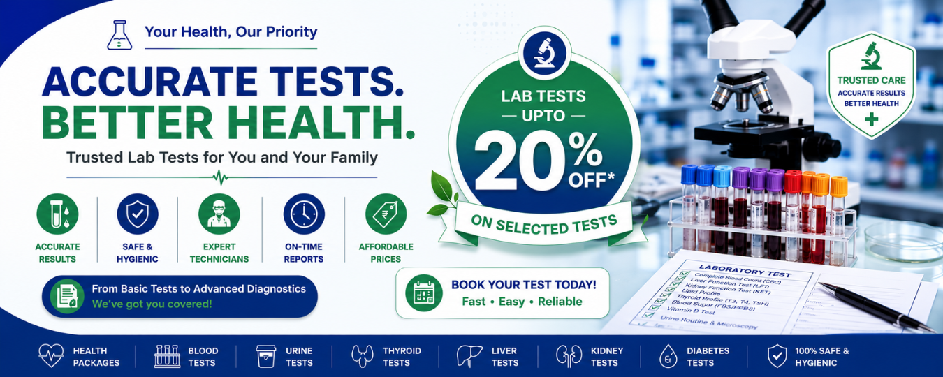 20% discount on lab tests, onecure pharmacy